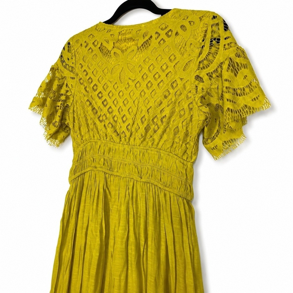 Anthropologie J Gee Large Maxi Dress Cottagecore Romantic Coquette Feminine Fall - Picture 6 of 7